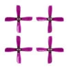 Gemfan 2035 2X3.5X4 4 Blade 1.5mm Mounting Hole 2CW+2CCW FPV Racing Propeller - Purple -Airplanes Store 1139324PUR