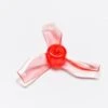 Gemfan 1219-3 Red 31mm Whoop Props (0.8mm Hub) 1 Gemfan 1219-3 Red 31mm Whoop Props (0.8mm Hub) -Airplanes Store 1219 3 31mm 0.8mm hole Clear Red Picturex