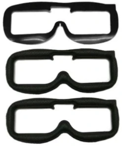 2PCS Replacement Faceplate Leather Fabric Pad KIT For Fatshark FPV Goggles