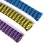 12mm Snakeskin Mesh Wire Cotton Plus PET Nylon (1 Meter) - Purple 2 12mm Snakeskin Mesh Wire Cotton Plus PET Nylon (1 Meter) - Purple -Airplanes Store 12mm snakeskin mesh wire