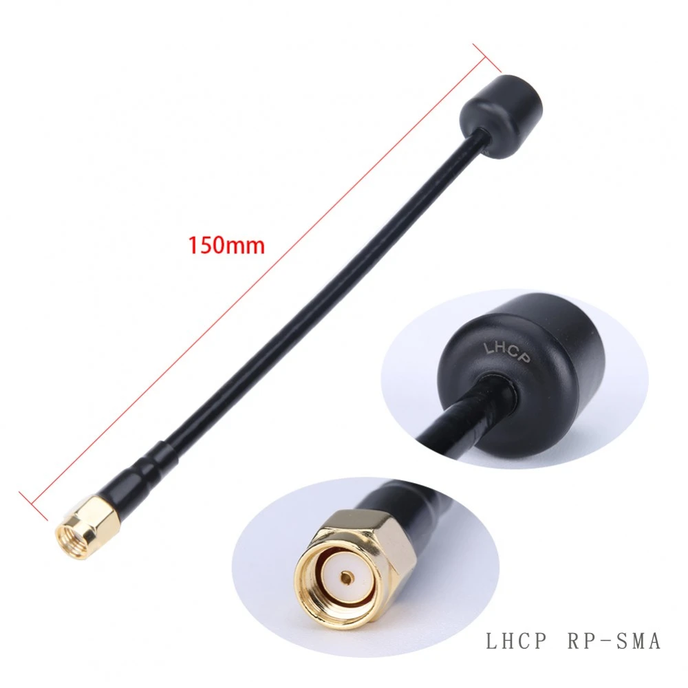 IFlight Albatross 5.8GHz 150mm FPV Antenna - LHCP RP-SMA 3 IFlight Albatross 5.8GHz 150mm FPV Antenna - LHCP RP-SMA