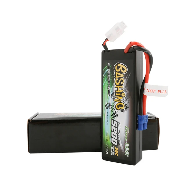 Gens Ace Bashing Series 5200mAh 7.4V 2S1P 35C Car Lipo Battery Pack Hardcase 24# With EC3 Plug 5 Gens Ace Bashing Series 5200mAh 7.4V 2S1P 35C Car Lipo Battery Pack Hardcase 24# With EC3 Plug - Image 3