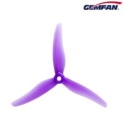 Gemfan Hurricane 51433 Durable 3 Blade Propeller - Purple