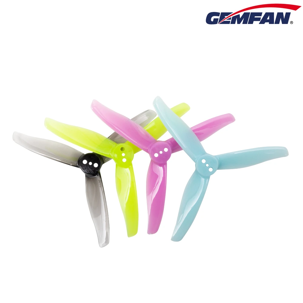 Gemfan Hurricane 3016 (1.5mm Shaft) 3-Blade Props - Blue 3 Gemfan Hurricane 3016 (1.5mm Shaft) 3-Blade Props - Blue