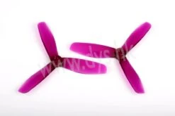 DYS 5045 3-Blade Translucent Props (CW/CCW) 1 Pair (Purple)