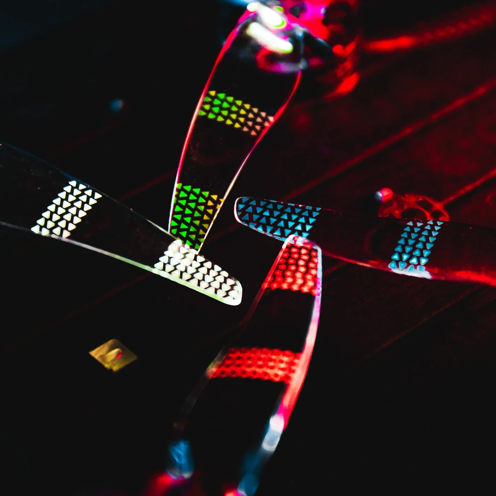 GemFan Moonlight 51466 V2 Tri-Blade LED Propellers - White 3 GemFan Moonlight 51466 V2 Tri-Blade LED Propellers - White