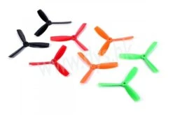 DYS 4040 3-Blade Bullnose Props (CW/CCW) 1 Pair (Orange)