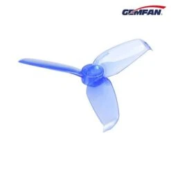 Gemfan 2540 4 Pairs Flash 3-Blade Propeller With 1.5mm Mounting Hole - BLUE