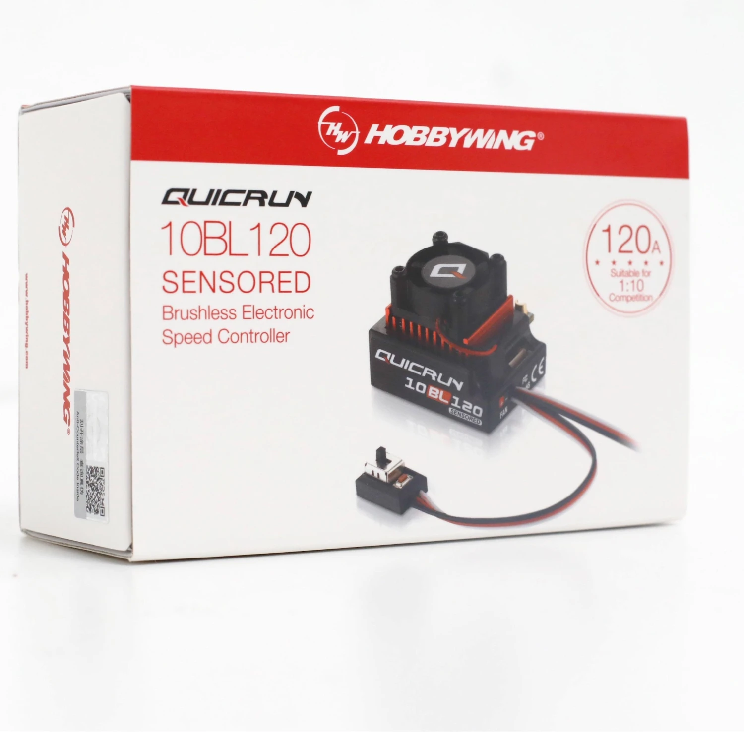 HOBBYWING QUICRUN 10BL120 ESC (1/10th Scale 120A Sensored Brushless ESC) 4 HOBBYWING QUICRUN 10BL120 ESC (1/10th Scale 120A Sensored Brushless ESC) - Image 2