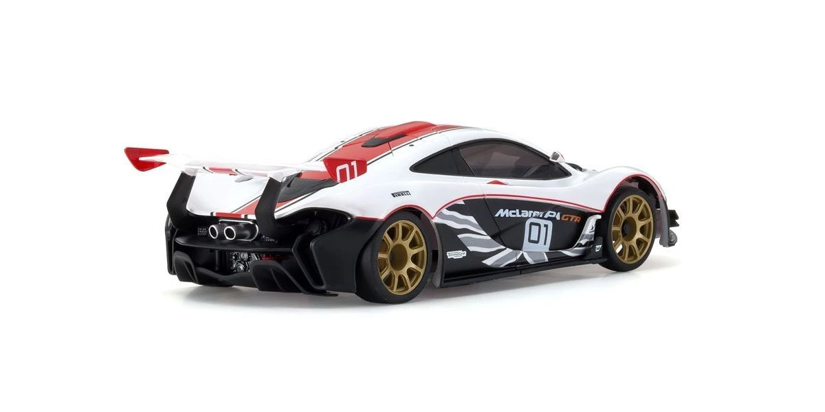 Kyosho 32324WR MINI-Z RWD Series Ready Set McLaren P1™ GTR White/Red 5 Kyosho 32324WR MINI-Z RWD Series Ready Set McLaren P1™ GTR White/Red - Image 3