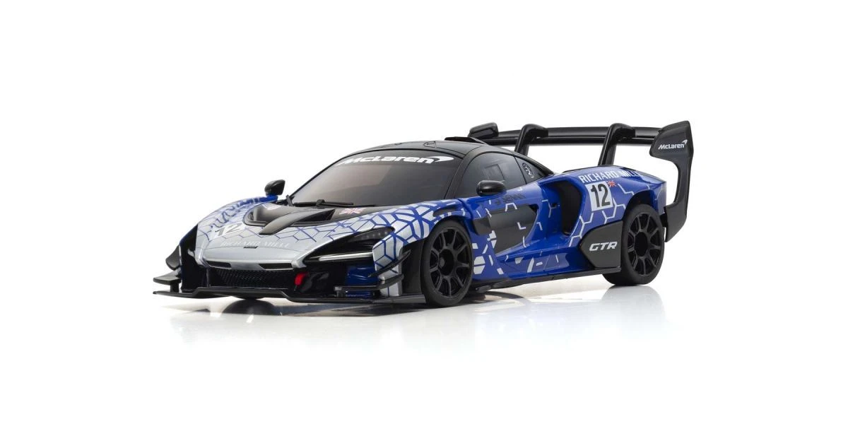 Kyosho 32340BL MINI-Z RWD Readyset McLaren Senna GTR Blue 4 Kyosho 32340BL MINI-Z RWD Readyset McLaren Senna GTR Blue - Image 2