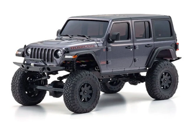 Kyosho 32521GM MINI-Z 4×4 Jeep Wrangler Unlimited Rubicon Granite Crystal Metallic RS 4 Kyosho 32521GM MINI-Z 4×4 Jeep Wrangler Unlimited Rubicon Granite Crystal Metallic RS - Image 2