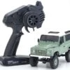 Kyosho 32527GR MINI-Z 4×4 Series Ready Set Land Rover Defender 90 Heritage Grasmere Green / Alaska White -Airplanes Store 32527gr900 1