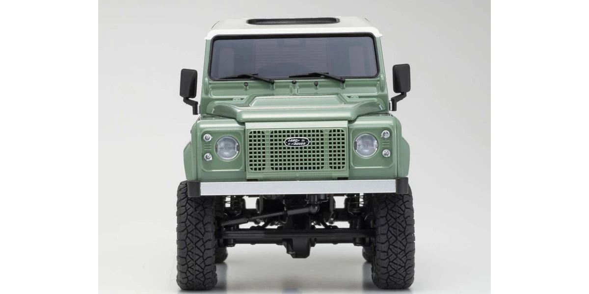 Kyosho 32527GR MINI-Z 4×4 Series Ready Set Land Rover Defender 90 Heritage Grasmere Green / Alaska White 7 Kyosho 32527GR MINI-Z 4×4 Series Ready Set Land Rover Defender 90 Heritage Grasmere Green / Alaska White - Image 5