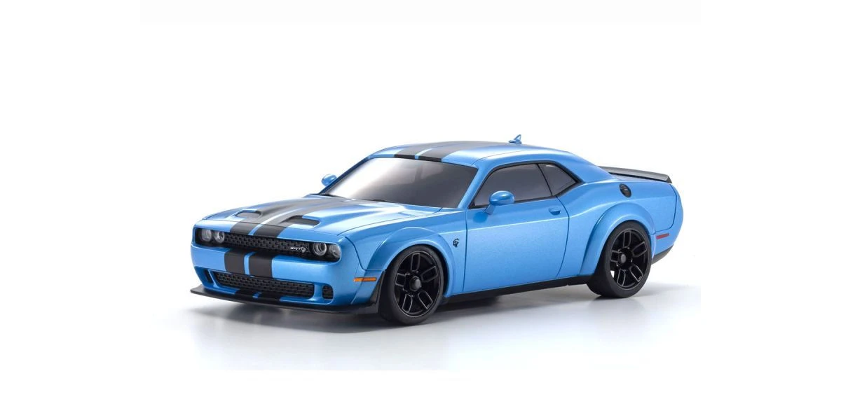Kyosho 32621BL MINI-Z AWD DODGE CHALLENGER SRT HELLCAT REDEYE B5 Blue 4 Kyosho 32621BL MINI-Z AWD DODGE CHALLENGER SRT HELLCAT REDEYE B5 Blue - Image 2