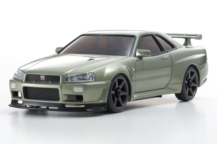 Kyosho 32624MJ MINI-Z AWD Skyline GT-R (R34) V.Spec II Nur Millennium Jade 6 Kyosho 32624MJ MINI-Z AWD Skyline GT-R (R34) V.Spec II Nur Millennium Jade - Image 4