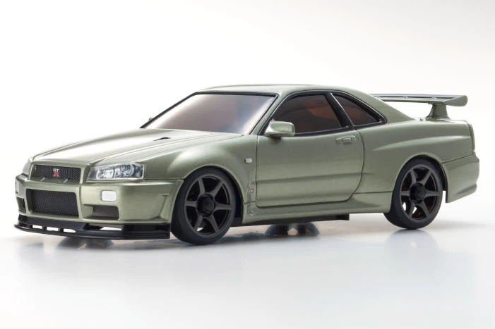 Kyosho 32624MJ MINI-Z AWD Skyline GT-R (R34) V.Spec II Nur Millennium Jade 4 Kyosho 32624MJ MINI-Z AWD Skyline GT-R (R34) V.Spec II Nur Millennium Jade - Image 2