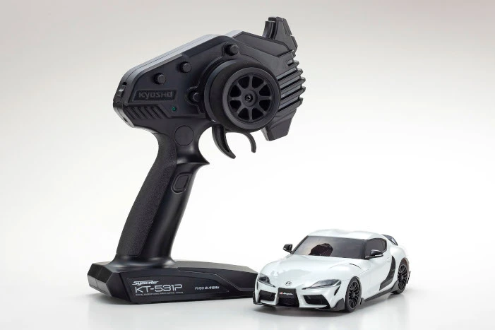 Kyosho 32626W MINI-Z AWD Toyota GR Supra TRD Metallic White 3 Kyosho 32626W MINI-Z AWD Toyota GR Supra TRD Metallic White