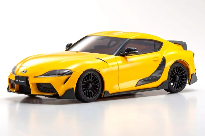 Kyosho 32626Y MINI-Z AWD Toyota GR Supra TRD Lightning Yellow 4 Kyosho 32626Y MINI-Z AWD Toyota GR Supra TRD Lightning Yellow - Image 2