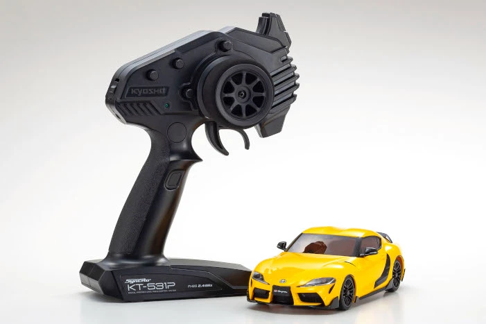 Kyosho 32626Y MINI-Z AWD Toyota GR Supra TRD Lightning Yellow 3 Kyosho 32626Y MINI-Z AWD Toyota GR Supra TRD Lightning Yellow