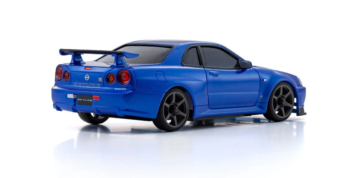 Kyosho MZP460MB ASC MA-020S NISSAN SKYLINE GT-R R34 V.spec?Nur Metallic Blue 4 Kyosho MZP460MB ASC MA-020S NISSAN SKYLINE GT-R R34 V.spec?Nur Metallic Blue - Image 2
