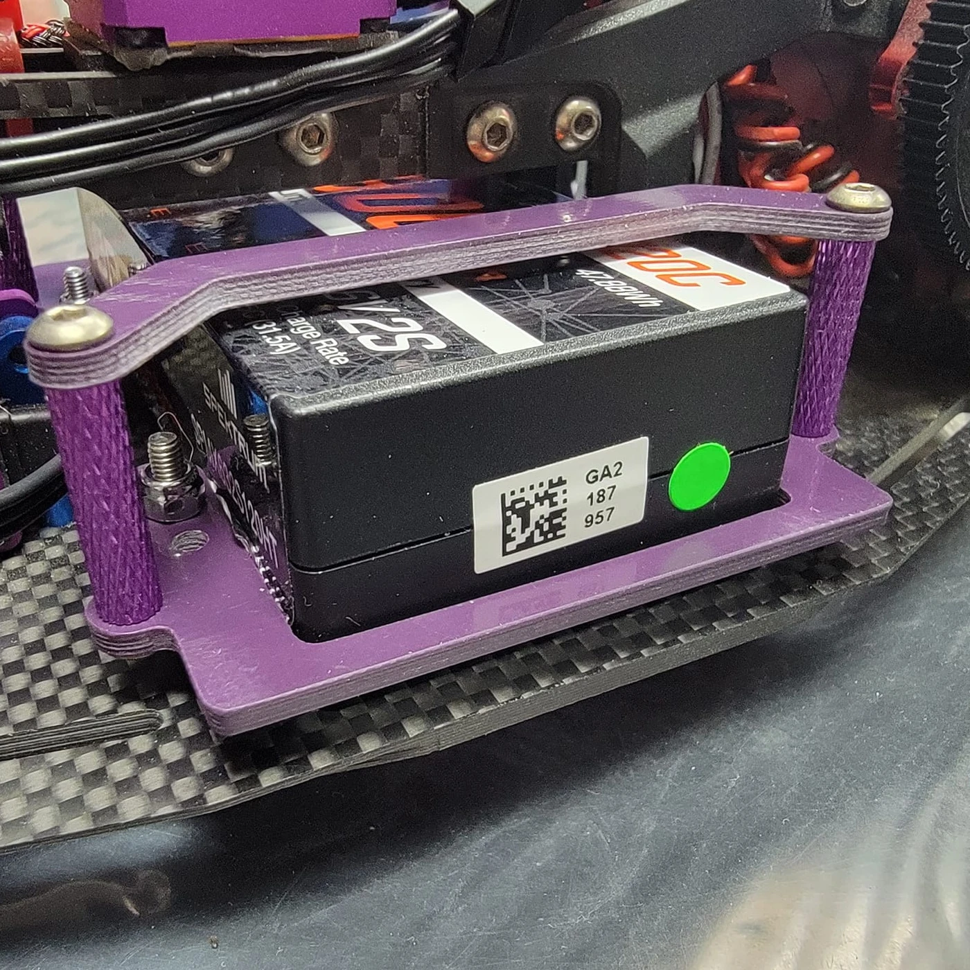 JPH Battery Tray For MST RMX And MRX (RED) 3 JPH Battery Tray For MST RMX And MRX (RED)