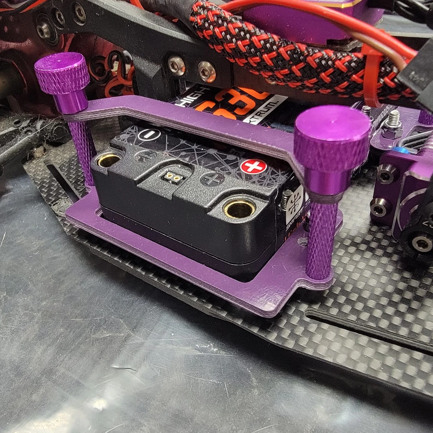 JPH Battery Tray For MST RMX And MRX (RED) 4 JPH Battery Tray For MST RMX And MRX (RED) - Image 2