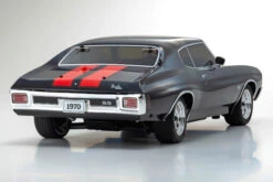 Kyosho 34416T2 1/10 Scale Radio Controlled Electric Powered 4WD FAZER Mk2 FZ02L 1970 Chevy® Chevelle® SS™ 454 LS6 Tuxedo Black -Airplanes Store 34416T25