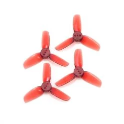 HQ DURABLE PC PROP T2X2.5X3: LIGHT RED (2CW+2CCW)
