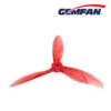 Gemfan Flash 5149 Durable 3 Blade Propeller - Clear Red
