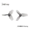 HQ MICRO WHOOP Prop 31MMX3 1MM Shaft (2CW+2CCW) - Grey 2 HQ MICRO WHOOP Prop 31MMX3 1MM Shaft (2CW+2CCW) - Grey -Airplanes Store 63f244b59f