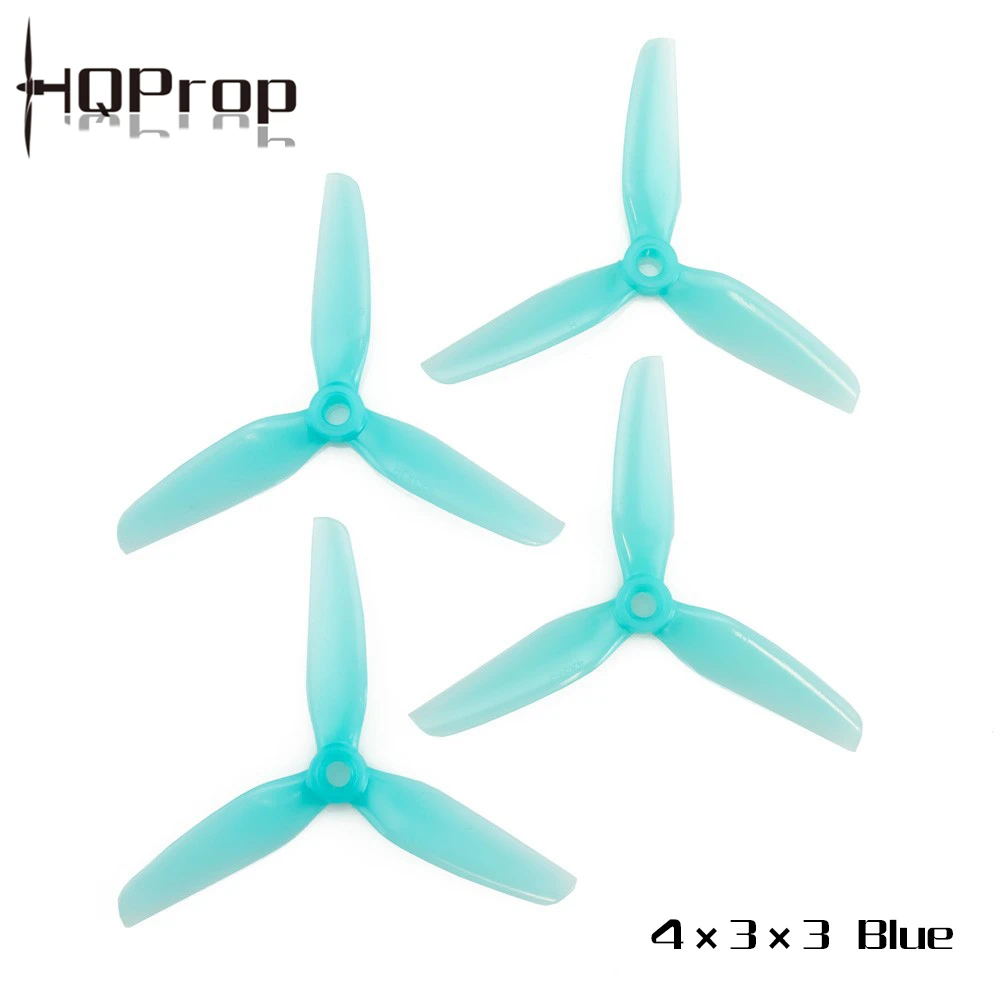 HQ Durable PC Prop 4X3X3: BLUE (2CW+2CCW) 3 HQ Durable PC Prop 4X3X3: BLUE (2CW+2CCW)