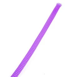 6mm Snakeskin Mesh Wire Protecting PET Nylon Cable Sleeve (1 Meter) - Purple