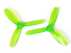 DYS 30453 3-Blade Translucent Bullnose Props (CW/CCW) 1 Pair (Green)