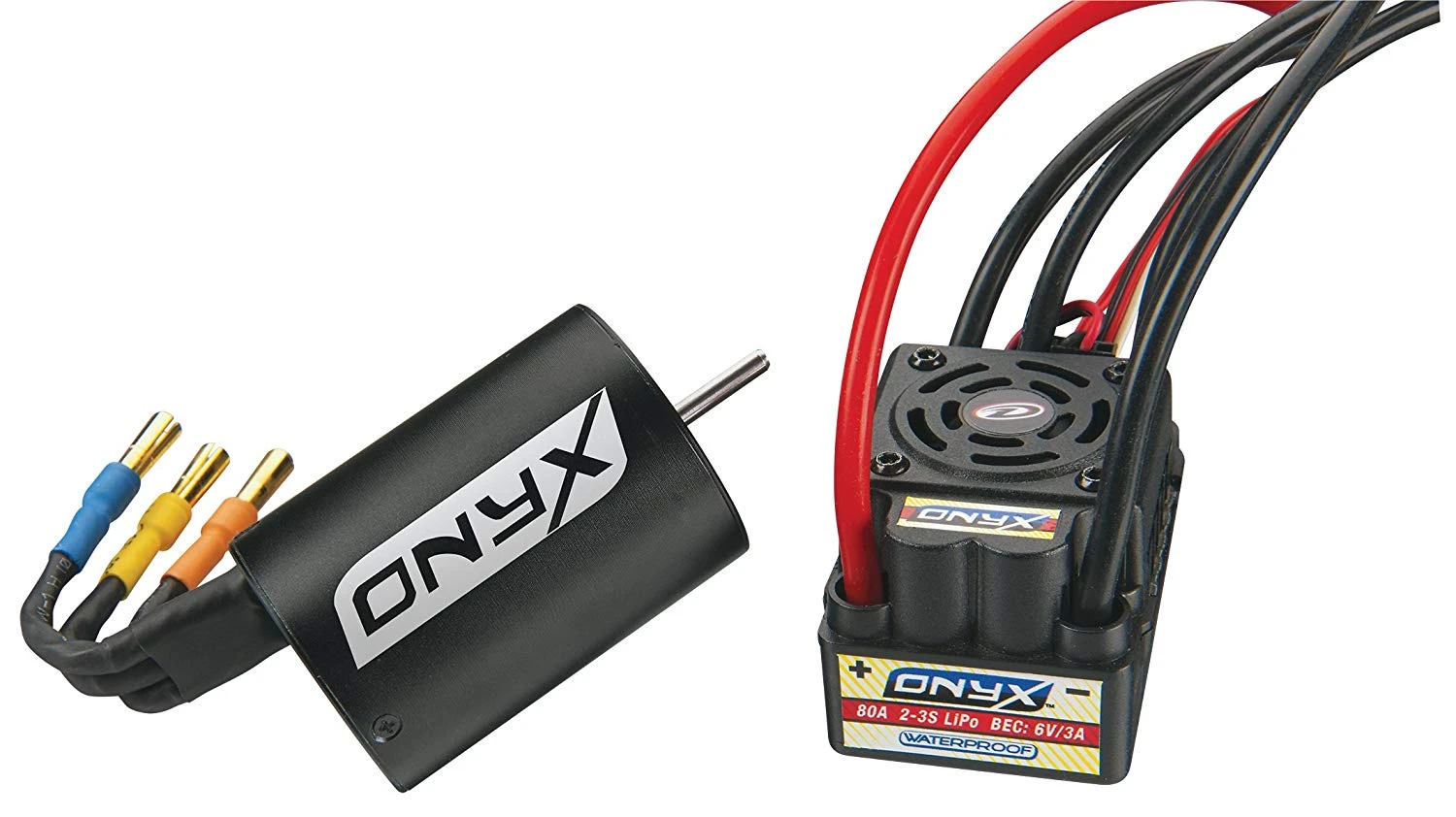 Duratrax Onyx 1/10 80A/4550kV 4-Pole SC System 3 Duratrax Onyx 1/10 80A/4550kV 4-Pole SC System