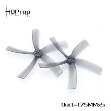 HQ PC Prop Duct-T75MMX5 For Cinewhoop Grey (2CW+2CCW) 3 HQ PC Prop Duct-T75MMX5 For Cinewhoop Grey (2CW+2CCW)