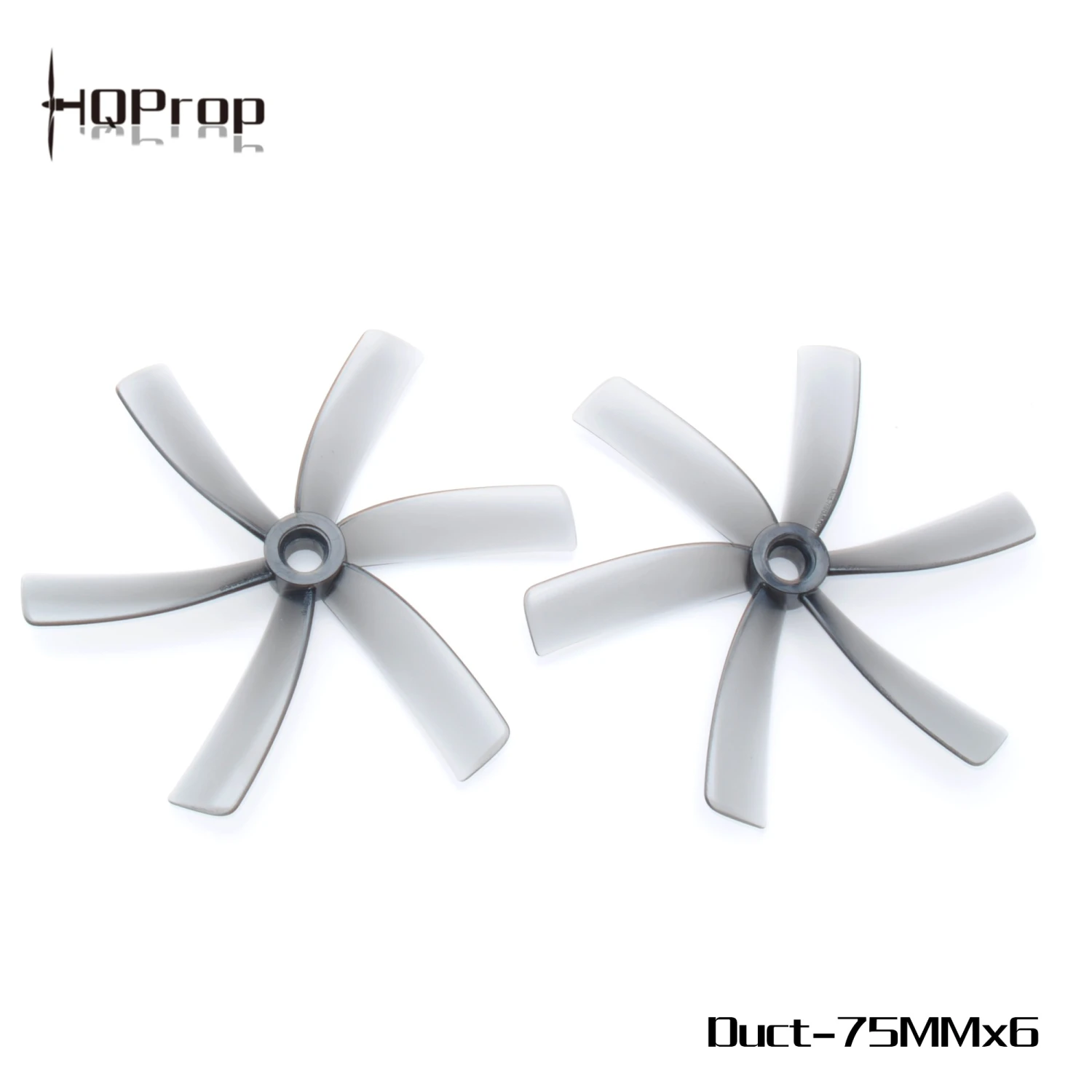 HQ PC Prop Duct-75MMX6 For Cinewhoop Grey (2CW+2CCW) 3 HQ PC Prop Duct-75MMX6 For Cinewhoop Grey (2CW+2CCW)