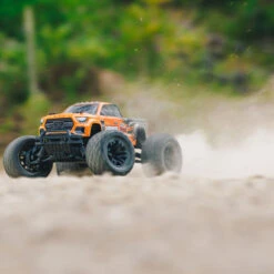 ARRMA 1/10 GRANITE 4X2 BOOST MEGA 550 Brushed Monster Truck RTR, Orange -Airplanes Store ARA4102SV4T1 A10 SMX8M97J