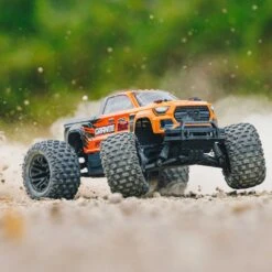 ARRMA 1/10 GRANITE 4X2 BOOST MEGA 550 Brushed Monster Truck RTR With Battery & Charger, Orange -Airplanes Store ARA4102SV4T1 A6 SMX8M97J 1