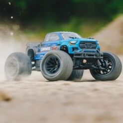 ARRMA 1/10 GRANITE 4X2 BOOST MEGA 550 Brushed Monster Truck RTR With Battery & Charger, Blue -Airplanes Store ARA4102SV4T2 A7 BXMG34N1 1