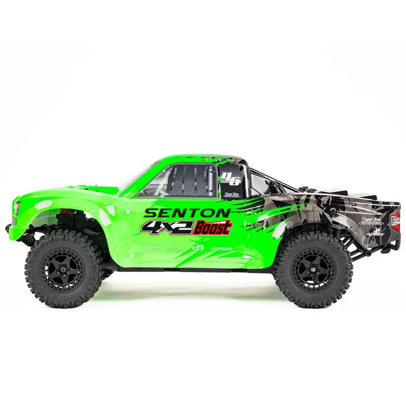 ARRMA 1/10 SENTON 4X2 BOOST MEGA 550 Brushed Short Course Truck RTR With Battery & Charger, Green 10 ARRMA 1/10 SENTON 4X2 BOOST MEGA 550 Brushed Short Course Truck RTR With Battery & Charger, Green - Image 8