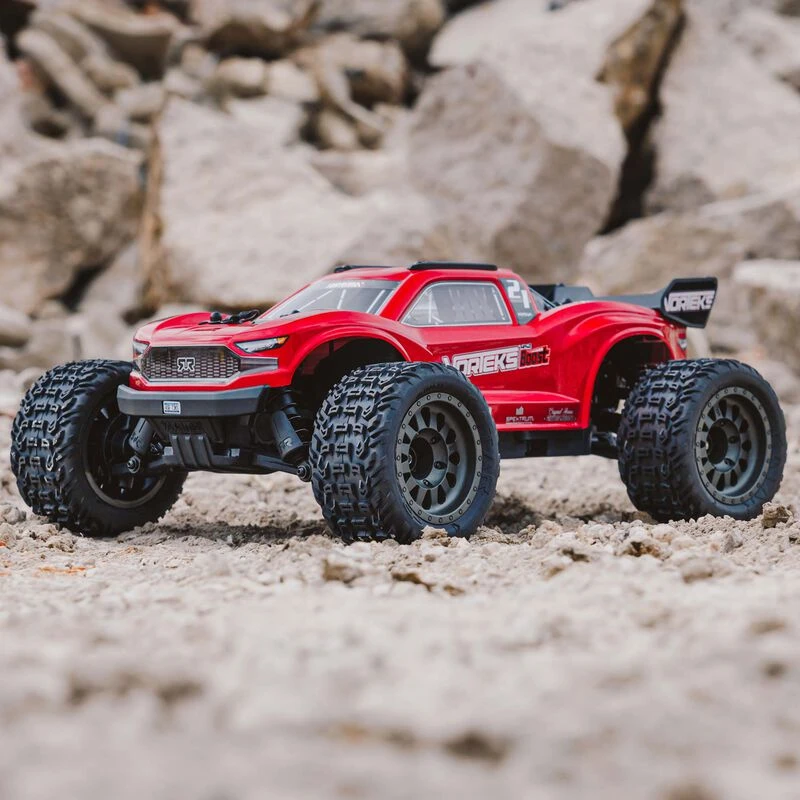 ARRMA 1/10 VORTEKS 4X2 BOOST MEGA 550 Brushed Stadium Truck RTR With Battery & Charger, Red $20 OFF - FATHER'S DAY SALE! VALID: JUN2-JUN18 4 ARRMA 1/10 VORTEKS 4X2 BOOST MEGA 550 Brushed Stadium Truck RTR With Battery & Charger, Red $20 OFF - FATHER'S DAY SALE! VALID: JUN2-JUN18 - Image 2