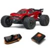 ARRMA 1/10 VORTEKS 4X2 BOOST MEGA 550 Brushed Stadium Truck RTR With Battery & Charger, Red $20 OFF - FATHER'S DAY SALE! VALID: JUN2-JUN18 -Airplanes Store ARA4105SV4T1 A16 HQ4LUCND