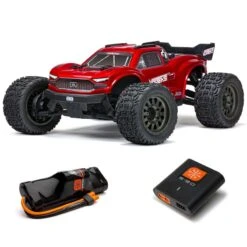 ARRMA 1/10 VORTEKS 4X2 BOOST MEGA 550 Brushed Stadium Truck RTR With Battery & Charger, Red $20 OFF - FATHER'S DAY SALE! VALID: JUN2-JUN18