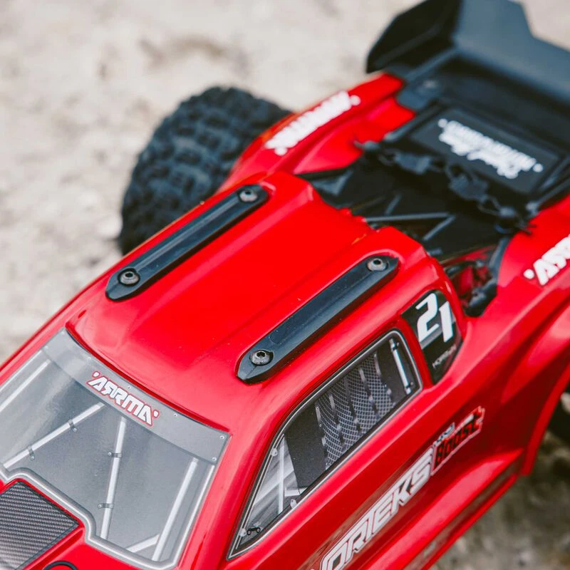 ARRMA 1/10 VORTEKS 4X2 BOOST MEGA 550 Brushed Stadium Truck RTR With Battery & Charger, Red $20 OFF - FATHER'S DAY SALE! VALID: JUN2-JUN18 6 ARRMA 1/10 VORTEKS 4X2 BOOST MEGA 550 Brushed Stadium Truck RTR With Battery & Charger, Red $20 OFF - FATHER'S DAY SALE! VALID: JUN2-JUN18 - Image 4