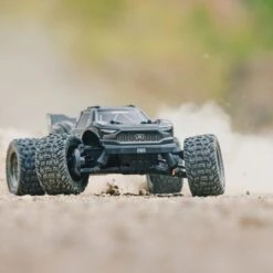 ARRMA 1/10 VORTEKS 4X2 BOOST MEGA 550 Brushed Stadium Truck RTR With Battery & Charger, Gunmetal $20 OFF - FATHER'S DAY SALE! VALID: JUN2-JUN18 -Airplanes Store ARA4105SV4T2 A8 01TSA83V