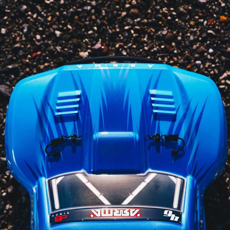 ARRMA 1/10 SENTON 4X4 V3 MEGA 550 Brushed Short Course Truck RTR, Blue 6 ARRMA 1/10 SENTON 4X4 V3 MEGA 550 Brushed Short Course Truck RTR, Blue - Image 4