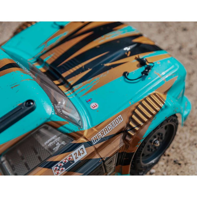 ARRMA 1/8 INFRACTION 4WD MEGA Resto-Mod Truck RTR, Teal/Bronze 7 ARRMA 1/8 INFRACTION 4WD MEGA Resto-Mod Truck RTR, Teal/Bronze - Image 5