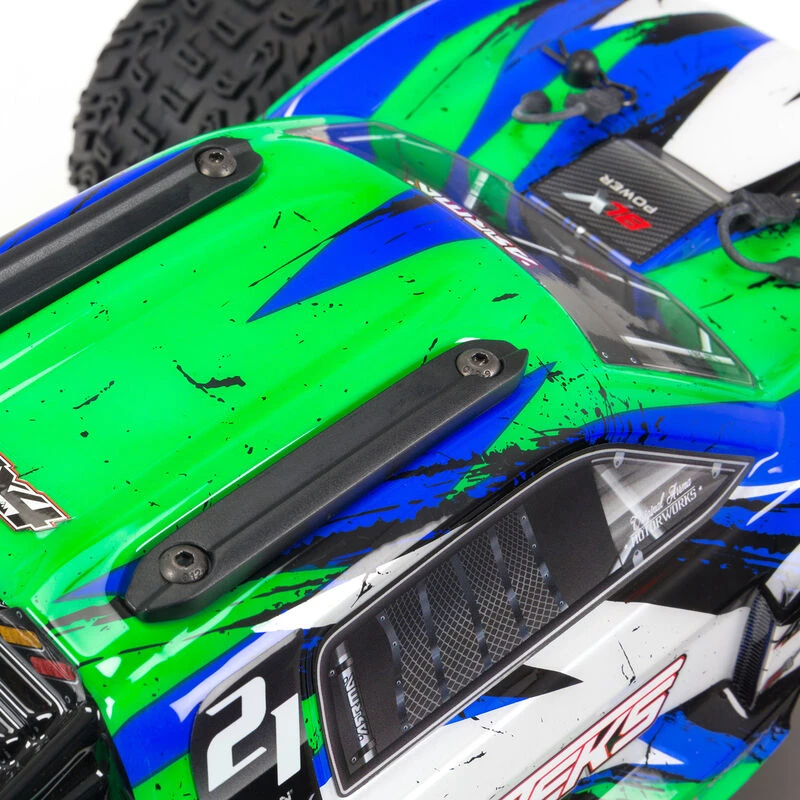 ARRMA 1/10 VORTEKS 4X4 3S BLX Stadium Truck RTR, Green $40 OFF - FATHER'S DAY SALE! VALID: JUN2-JUN18 6 ARRMA 1/10 VORTEKS 4X4 3S BLX Stadium Truck RTR, Green $40 OFF - FATHER'S DAY SALE! VALID: JUN2-JUN18 - Image 4