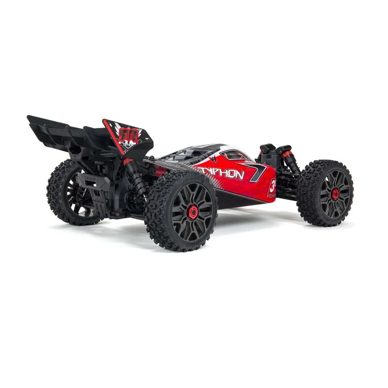 ARRMA 1/8 TYPHON 4X4 V3 3S BLX Brushless Buggy RTR, Red 4 ARRMA 1/8 TYPHON 4X4 V3 3S BLX Brushless Buggy RTR, Red - Image 2